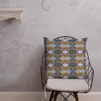 French Sculpture Linen Feel Cushions - 3 sizes