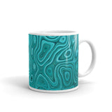 Underwater white glossy mug